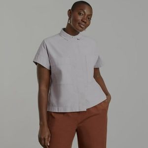 Everlane The Short-Sleeve Box Shirt
